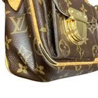 Louis Vuitton Monogram Hudson PM Shoulder Bag — view 7