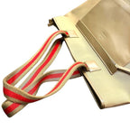 Gucci Khaki Leather Tote — view 6