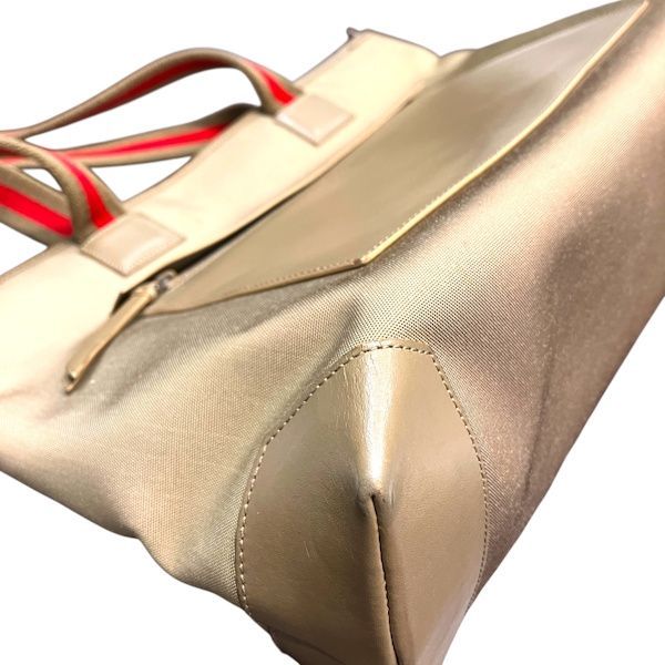 Gucci Khaki Leather Tote — view 7