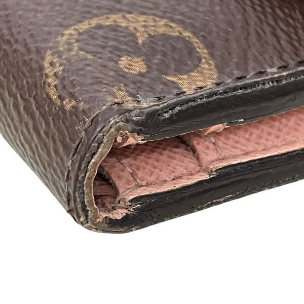 Louis Vuitton Monogram Portefeuille Zoe Compact Wallet Trifold — view 8