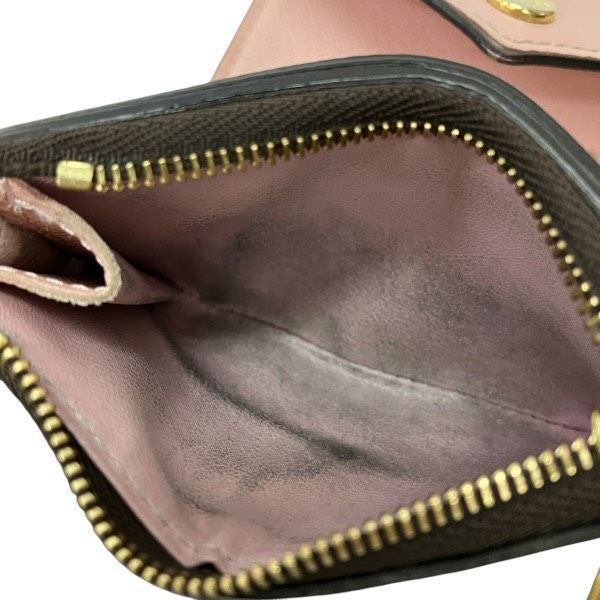 Louis Vuitton Monogram Portefeuille Zoe Compact Wallet Trifold — view 6