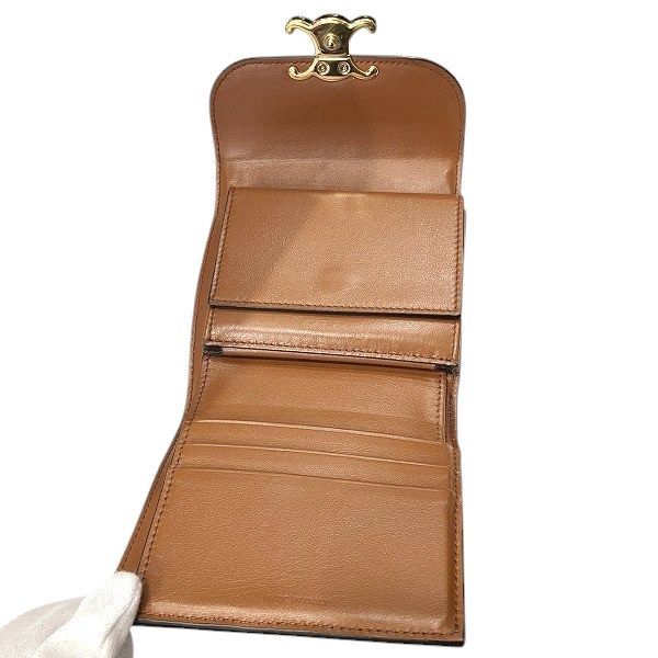 Celine Triomphe Small Wallet Trifold — view 3