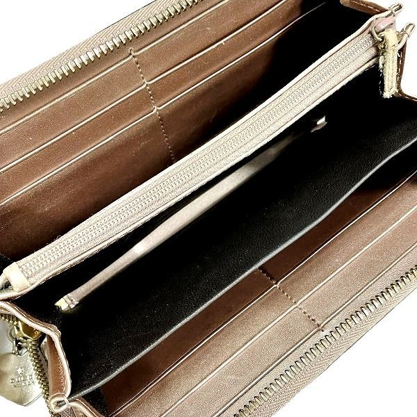Gucci Micro Guccissima Pink Pearl Enamel Wallet — view 3