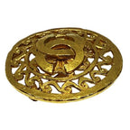 Chanel CC Logo Round Brooch — view 7