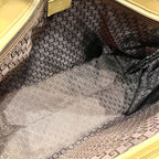 Gucci Khaki Leather Tote — view 5