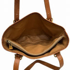 Celine Macadam Pattern Brown Tote — view 5