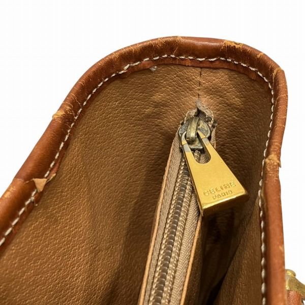 Celine Macadam Pattern Brown Tote — view 8