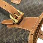 Celine Macadam Pattern Brown Tote — view 7