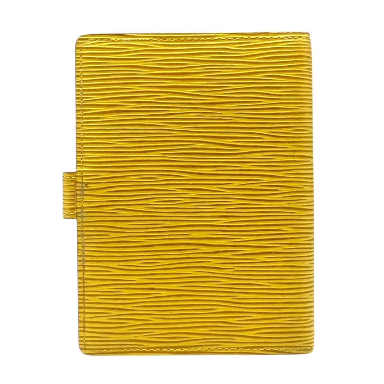 Louis Vuitton Notebook Cover 6 Hole Yellow — view 2