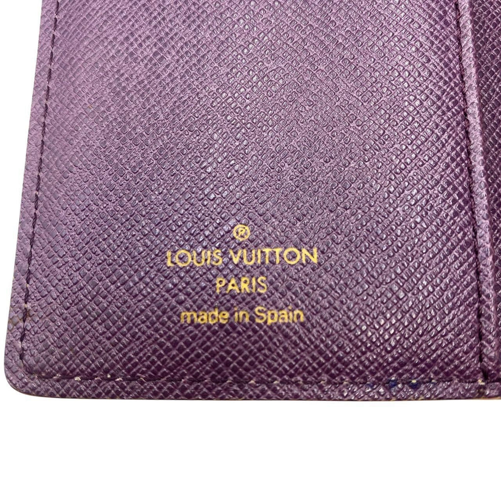 Louis Vuitton Notebook Cover 6 Hole Yellow — view 4