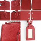Louis Vuitton City Steamer PM 2-Way Shoulder Ca Furuge Red Handbag — view 9