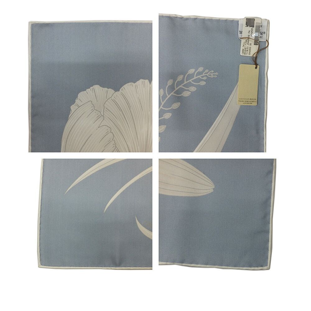 Hermes Carre 90 Bouquet Final Last Blue — view 9