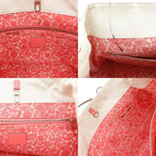 Louis Vuitton Cabas MM Summer Collection Canvas Corail Ivory Pink — view 7