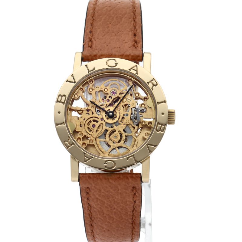 Bvlgari Skeleton Watch 18K Yellow Gold — view 2