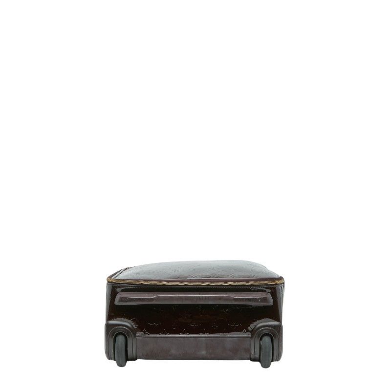 Louis Vuitton Monogram Vernis Pegase 45 Travel Bag Suitcase Amarante — view 3