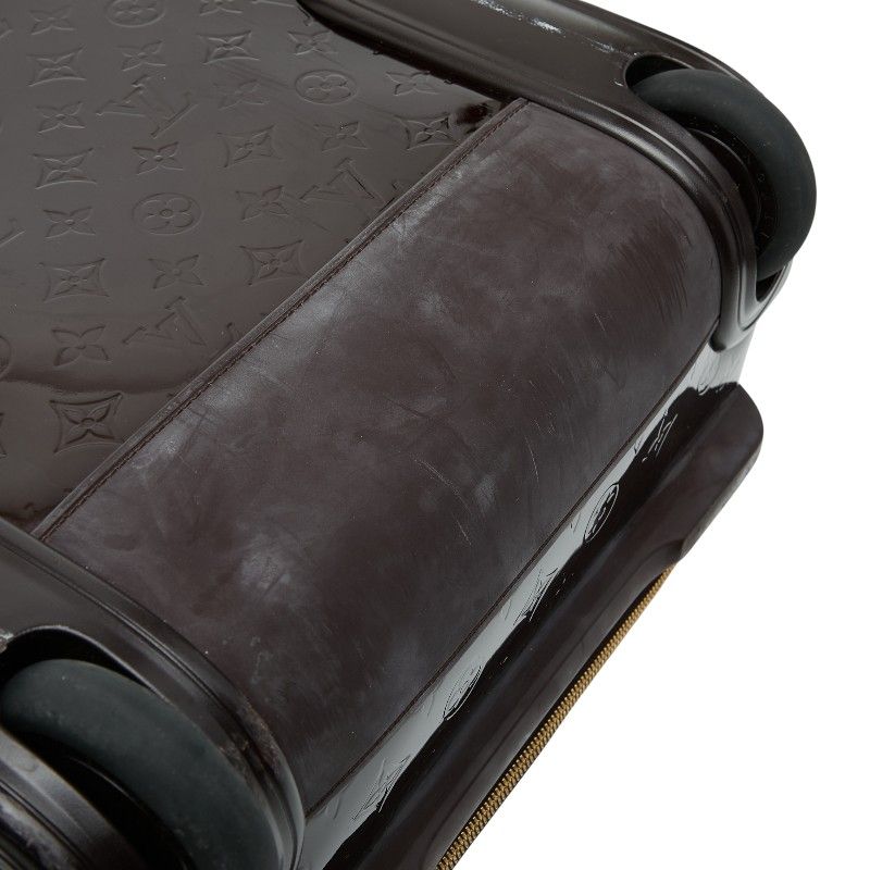Louis Vuitton Monogram Vernis Pegase 45 Travel Bag Suitcase Amarante — view 8