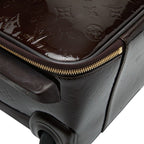 Louis Vuitton Monogram Vernis Pegase 45 Travel Bag Suitcase Amarante — view 4