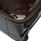 Louis Vuitton Monogram Vernis Pegase 45 Travel Bag Suitcase Amarante — view 5