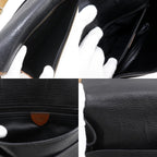 Celine Vintage Calf Black Shoulder Bag — view 7