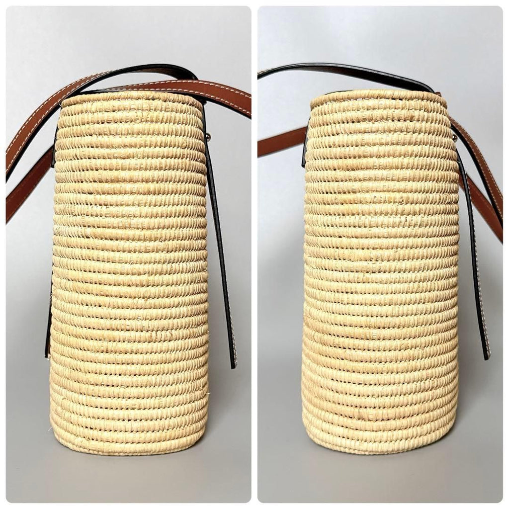 Loewe Square Basket Anagram Tote — view 5
