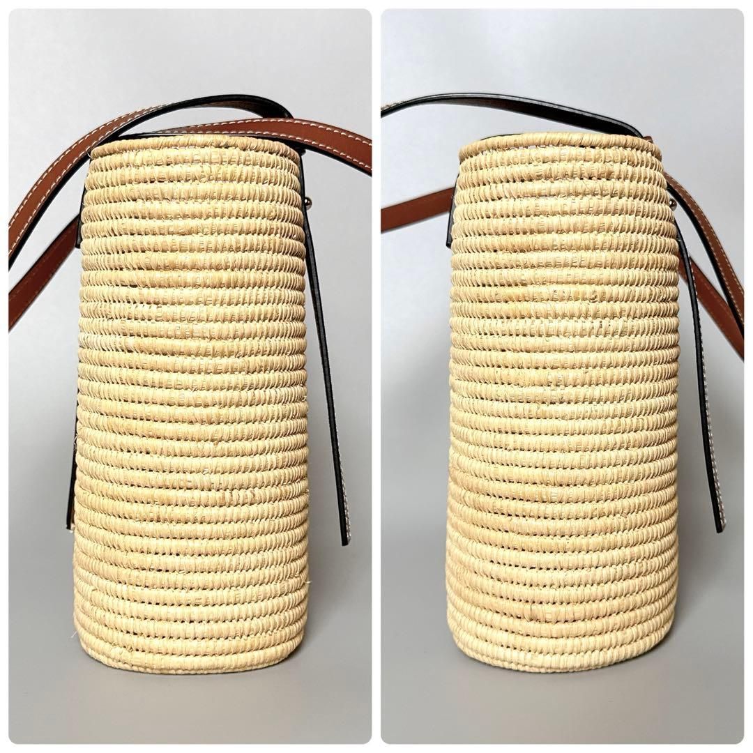 Loewe Square Basket Anagram Tote — view 5