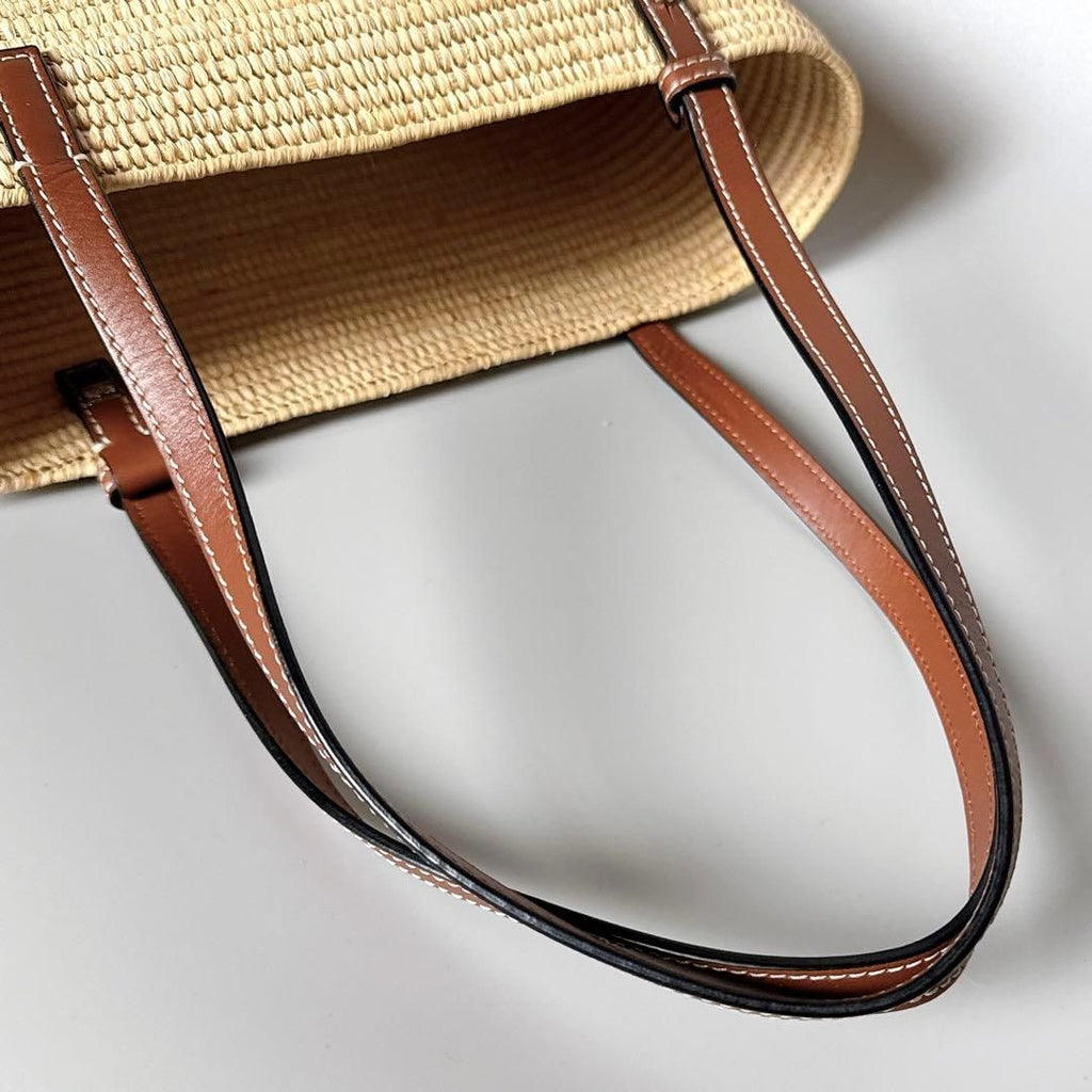 Loewe Square Basket Anagram Tote — view 8
