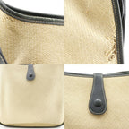 Hermes Evelyne 1 GM Straw Beige Green Shoulder Bag — view 7
