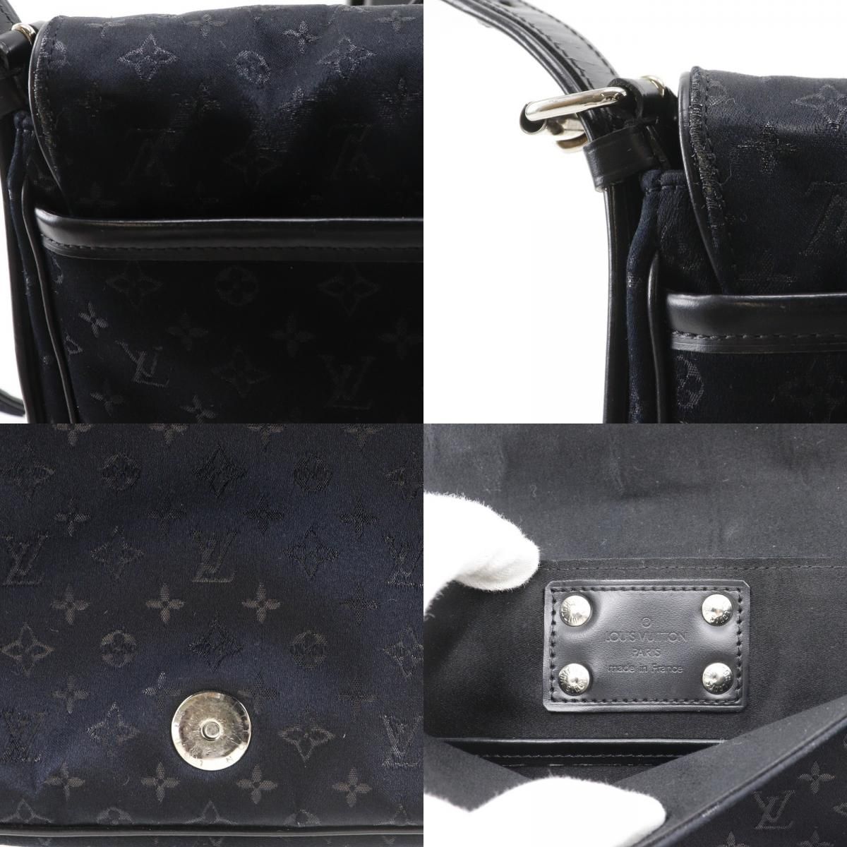Louis Vuitton Musette Comte de Fait Monogram Satin Vernis Shoulder Bag — view 9