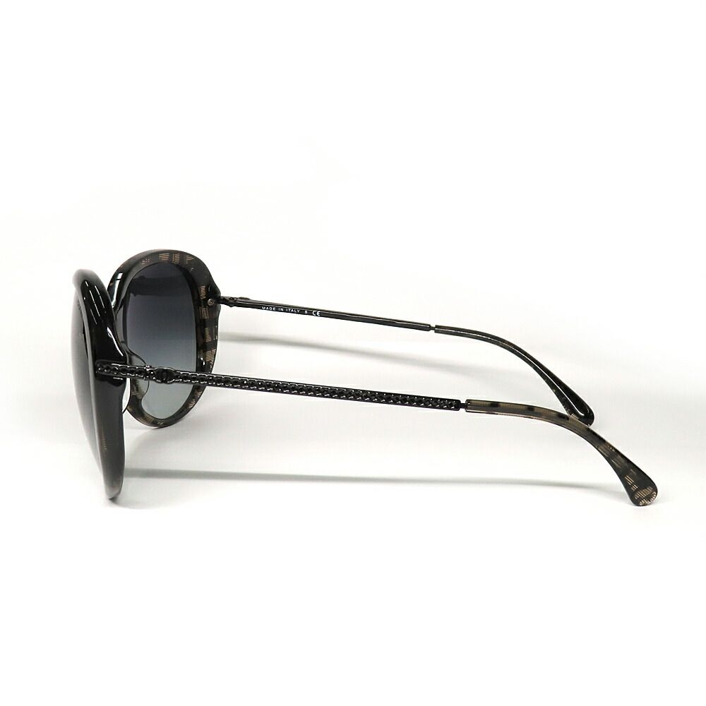Chanel CC Logo Sunglasses Black — view 4