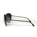 Chanel CC Logo Sunglasses Black — view 4