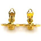 Chanel Earrings CC Logo Gold Plated — view 6