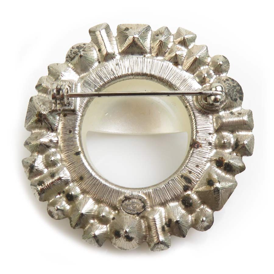 Chanel Brooch CC Logo — view 6