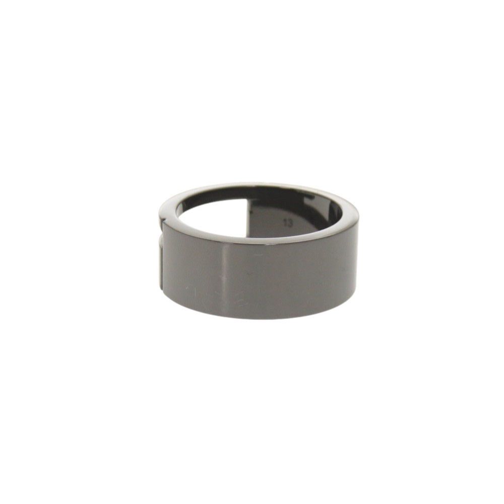 Gucci Cutout Gunmetal Ring — view 4