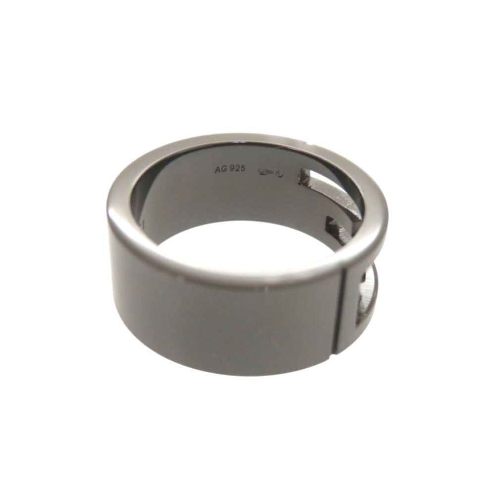 Gucci Cutout Gunmetal Ring — view 8
