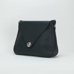 Hermes Christine 35 Shoulder Bag Buffalo Blue Obscure — view 3