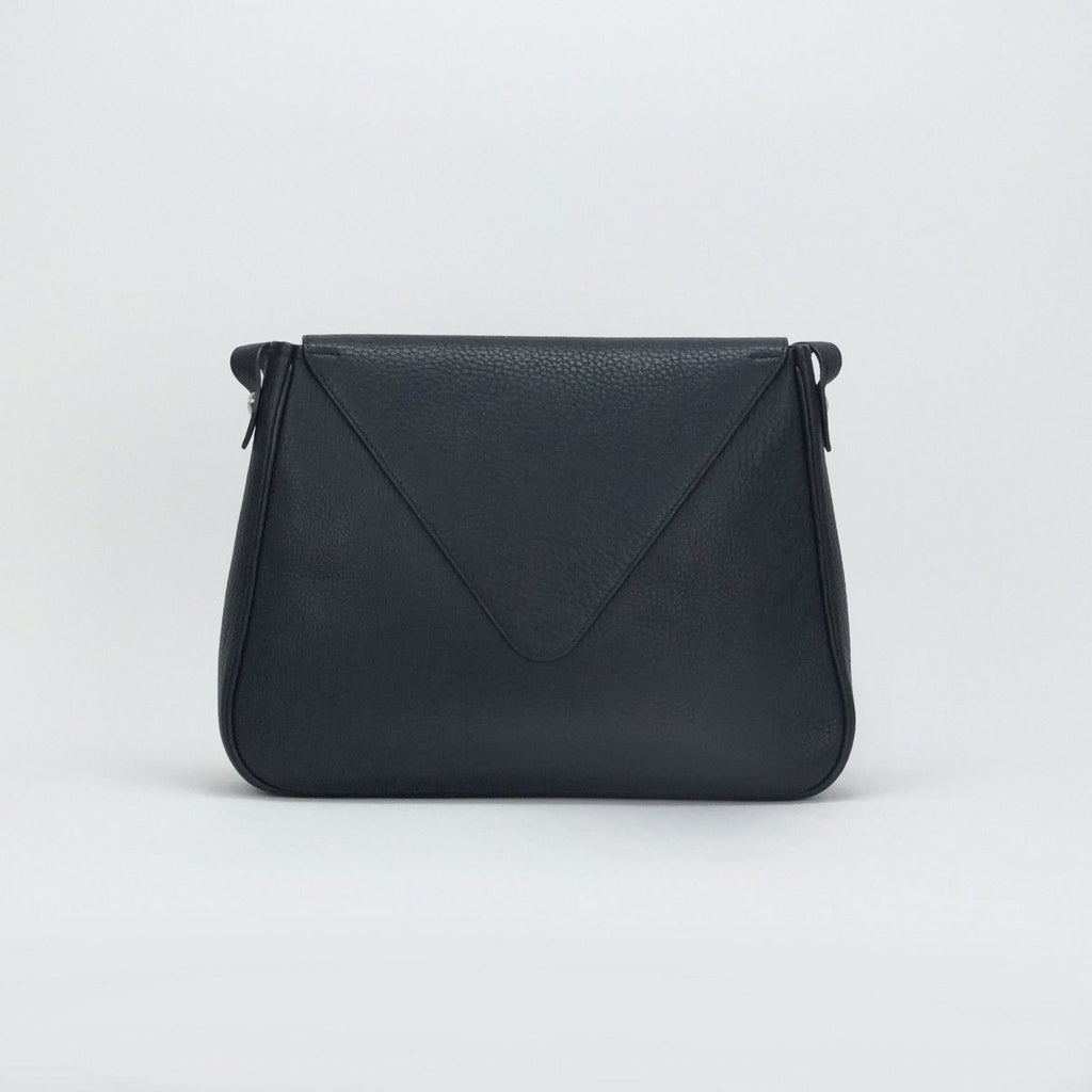 Hermes Christine 35 Shoulder Bag Buffalo Blue Obscure — view 4