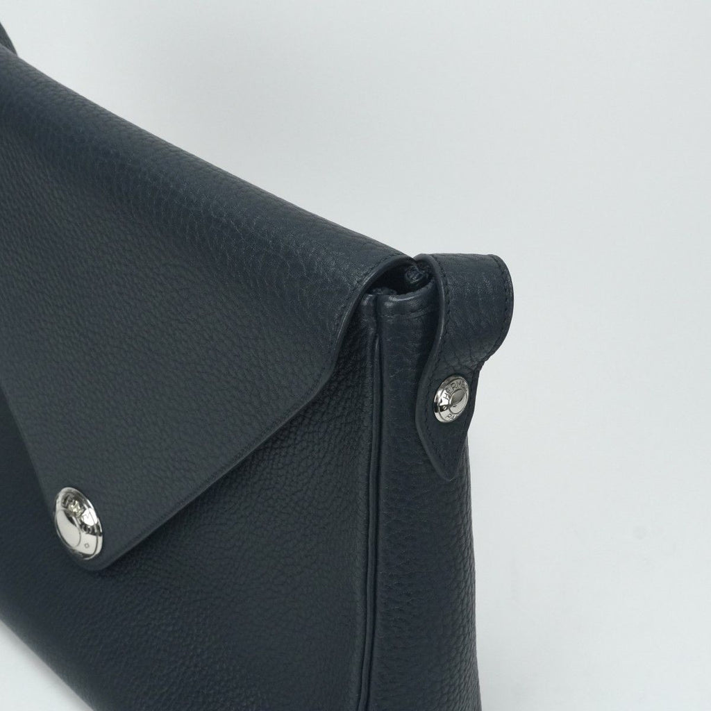 Hermes Christine 35 Shoulder Bag Buffalo Blue Obscure — view 2