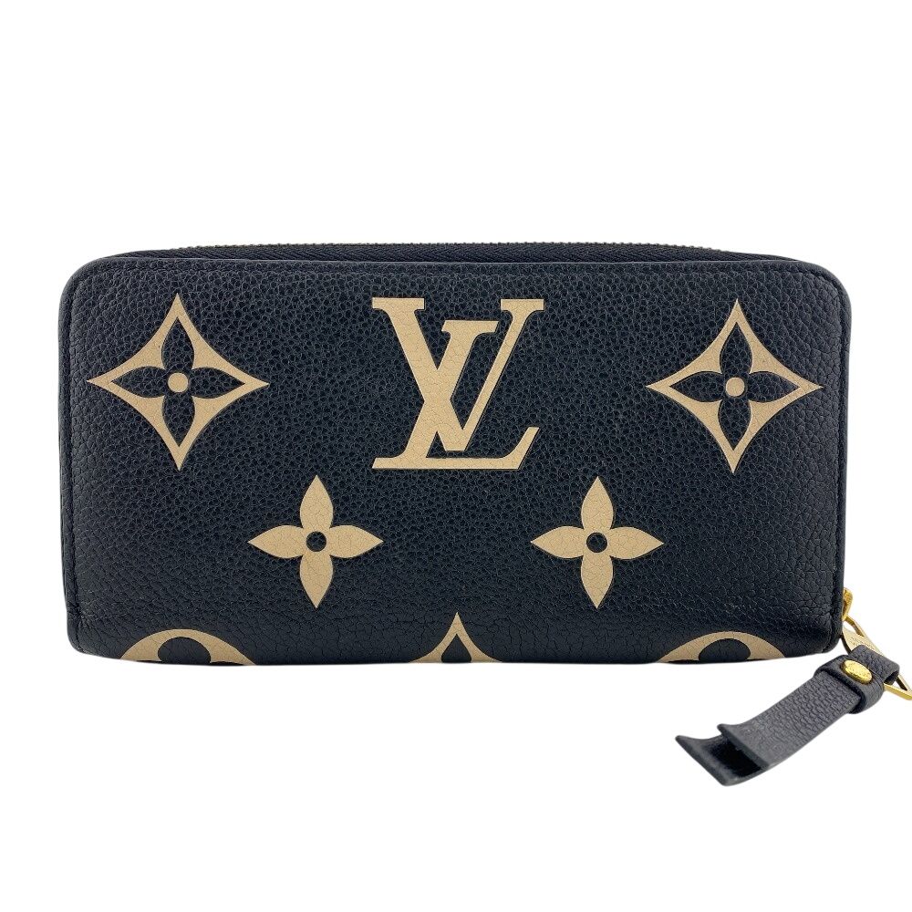Louis Vuitton Zippy Wallet Leather Black — view 2