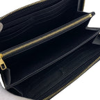 Louis Vuitton Zippy Wallet Leather Black — view 6