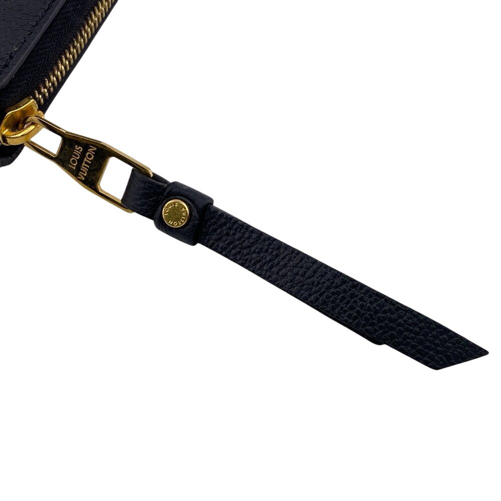 Louis Vuitton Zippy Wallet Leather Black — view 5