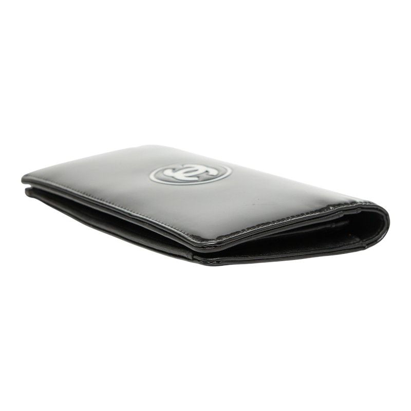 Chanel CC Logo Makeup Black Enamel — view 4