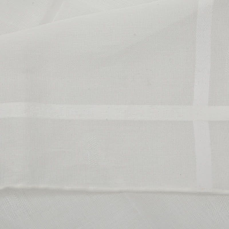 Hermes Handkerchief Jacquard White Cotton — view 2