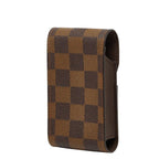 Louis Vuitton Damier Etui Cigarette Case Tobacco Brown Leather — view 2