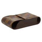 Louis Vuitton Damier Etui Cigarette Case Tobacco Brown Leather — view 5