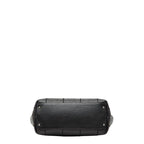 Chanel Choco Bar Logo Tote Black Caviar Leather — view 3