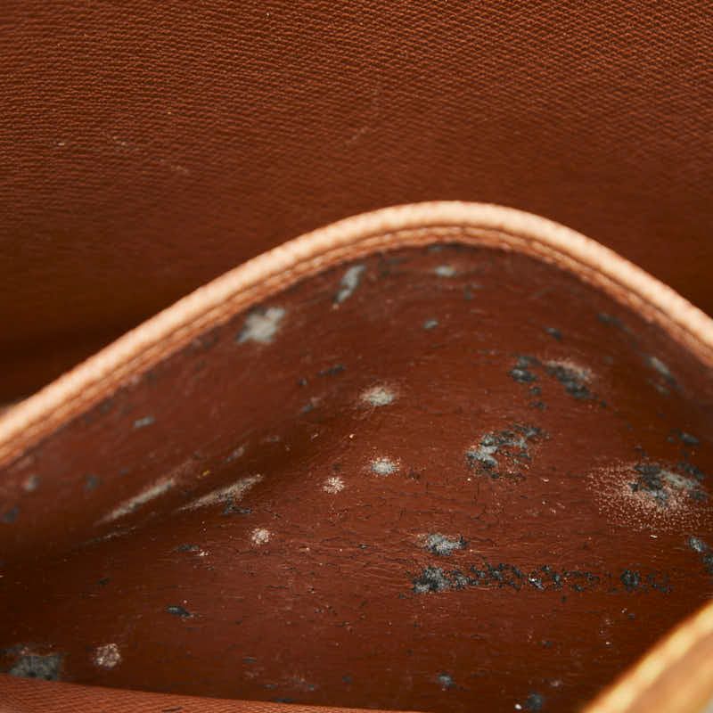 Louis Vuitton Monogram Drew Crossbody Shoulder Bag Brown Leather — view 7
