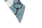Hermes Twilly Folklore Green Multicolor Scarf — view 4