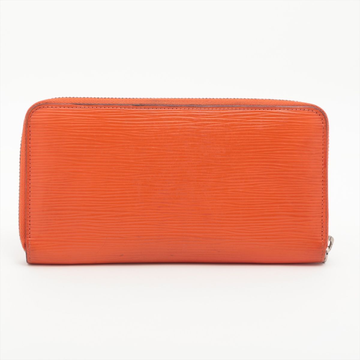 Louis Vuitton Epi Zippy Wallet Round Zip Piment Orange — view 2
