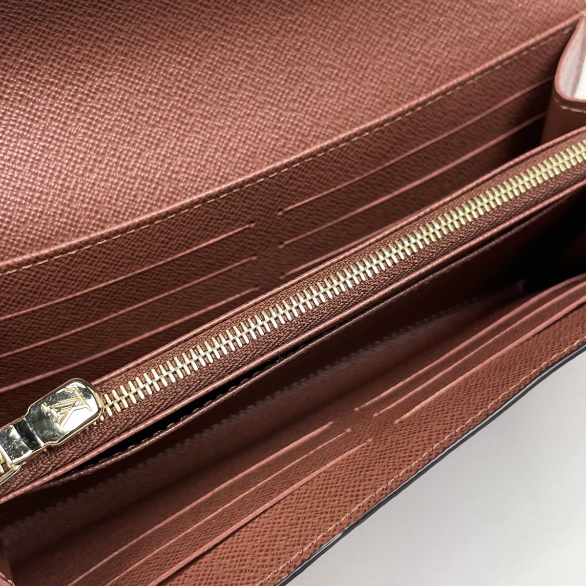 Louis Vuitton Portefeuille Sarah Bill Purse Coin Bifold Wallet — view 6
