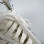 Celine CT 01 Lace Up High Cut Sneakers Logo Shoes Leather White — view 7
